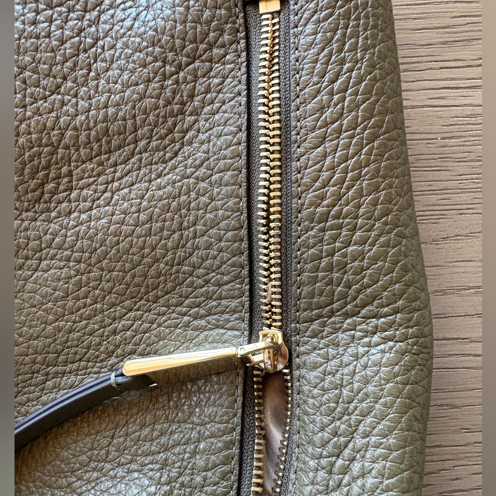 Micheal Kors Olive Green Backpack - Picture 5 of 6